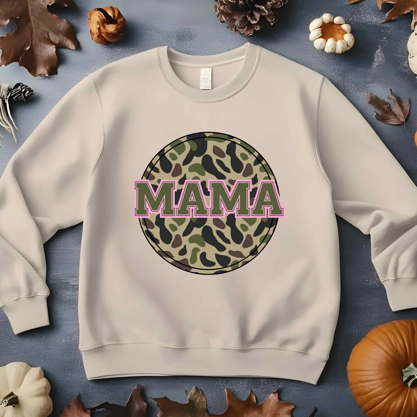 Camo MAMA PNG – Pink Outline Mom Design | Digital Download Sublimation File